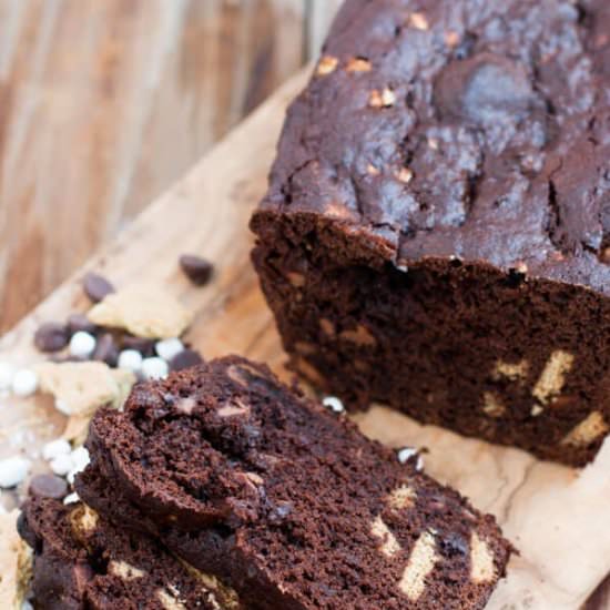 S’MORES BANANA BREAD