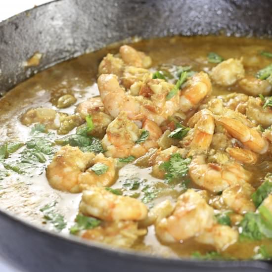 Coconut Curry Shrimp