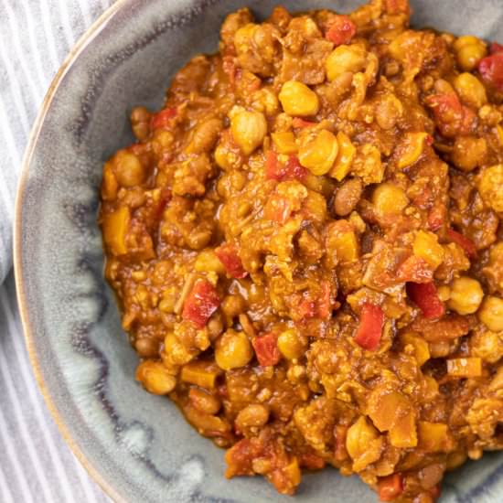 Lentil Turkey Chili