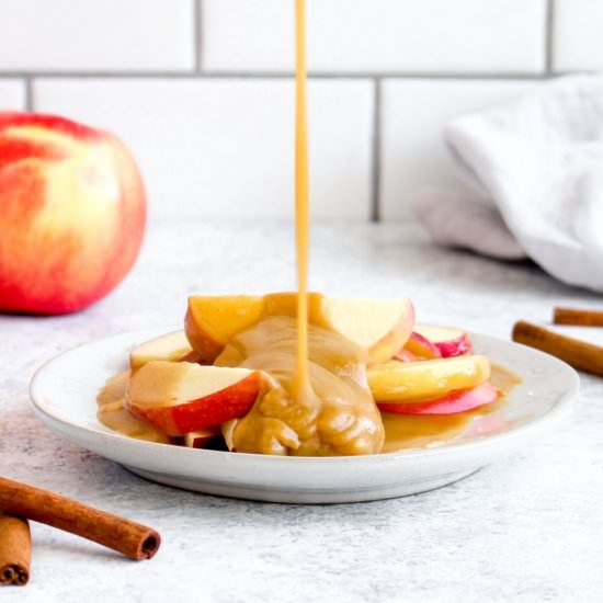 Healthy Tahini Caramel Sauce