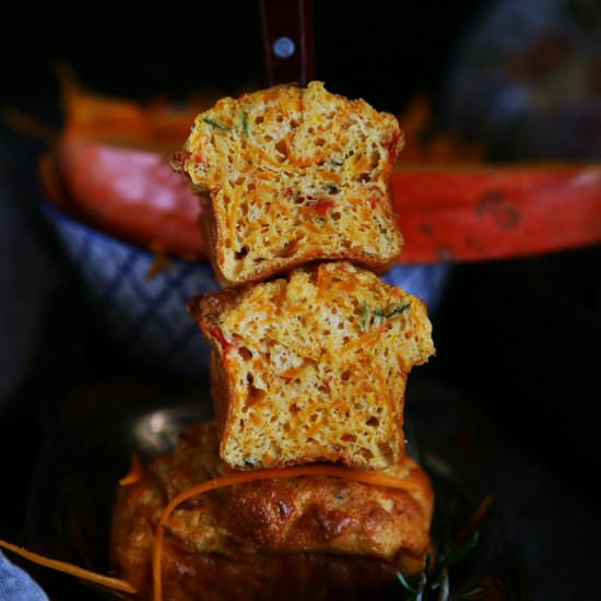 Pumpkin Chilli Mini Cakes