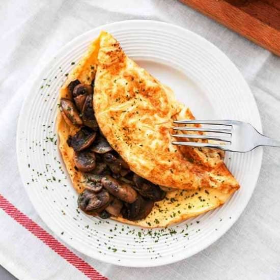 French omelette