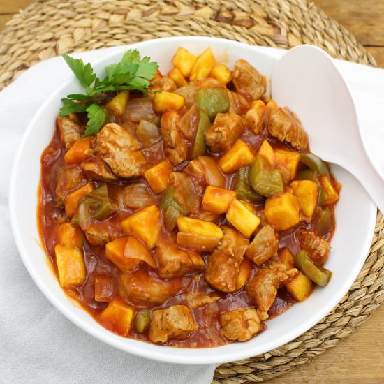 Instant Pot Sweet and Sour Pork