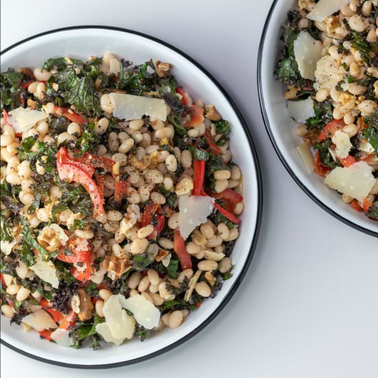 White Bean & Kale Salad
