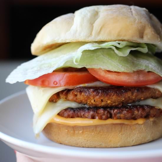 Spicy Vegan Burger