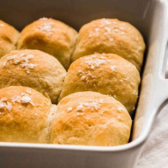 Salted Dinner Rolls