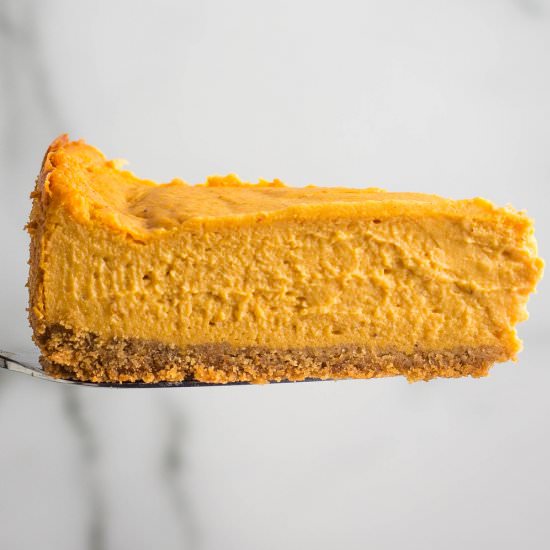 Vegan Pumpkin Cheesecake