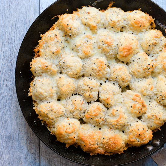 Everything cheesy monkey bread