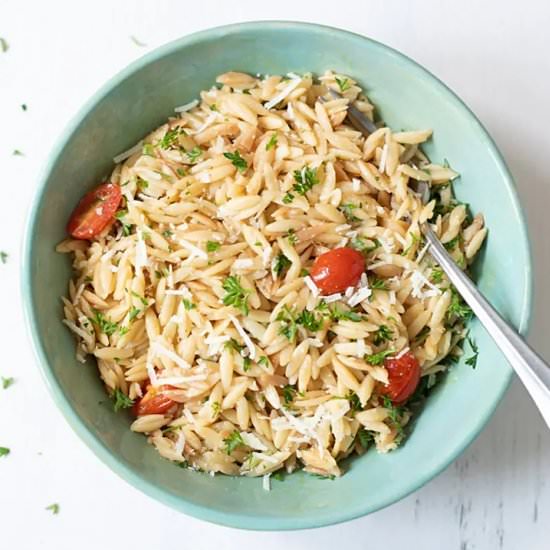 Lemon Parmesan Orzo