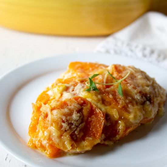 Sweet Potato Gratin