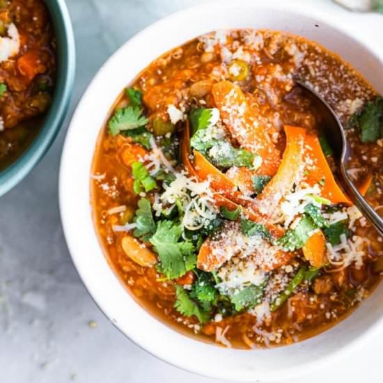 Sausage and Quinoa Stew