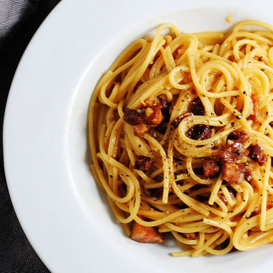 Spaghetti carbonara