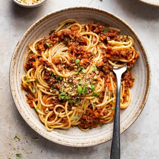 Plant bolognese sauce(V,GF)