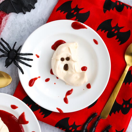 Ghost Meringues
