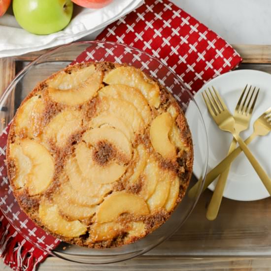 Upside Down Apple Cake