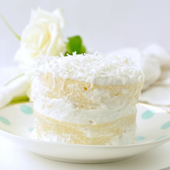 Coconut flour mug cake