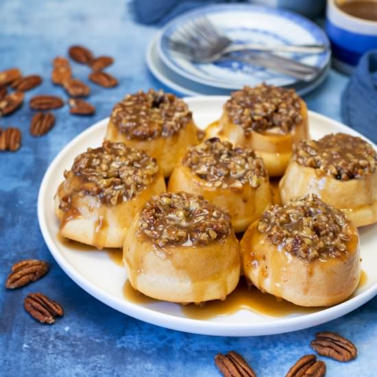 Clementine & Pecan Sticky Buns