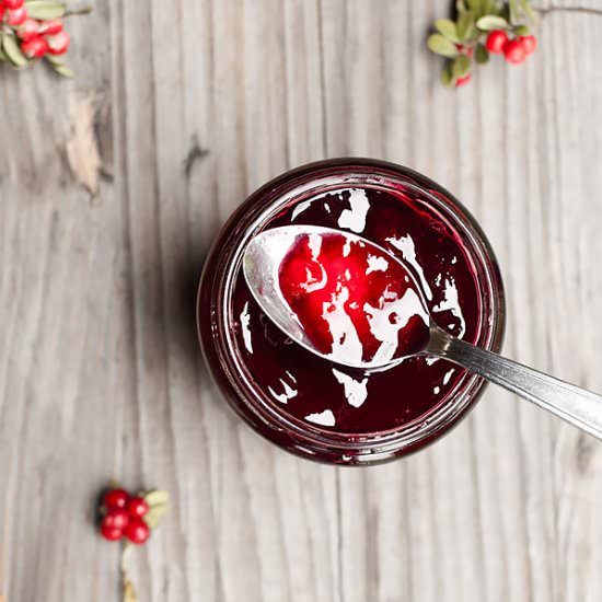 Homemade Lingonberry Jam
