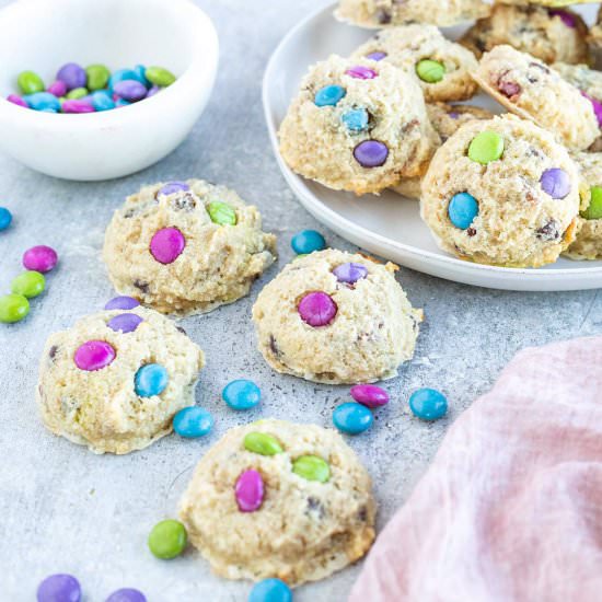 Keto Monster Cookies
