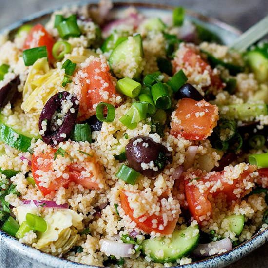 Mediterranean Couscous Salad Recipe