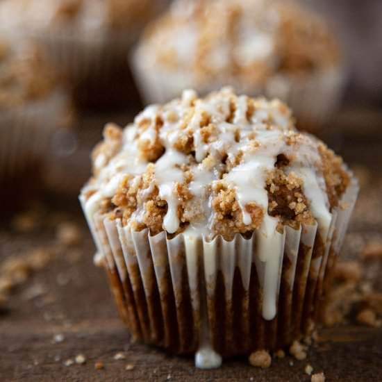 Pumpkin Streusel Muffins