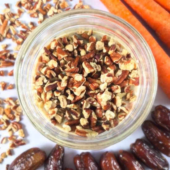 Carrot Cake Overnight Oatmeal