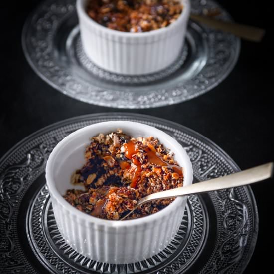 Apple pie granola breakfast