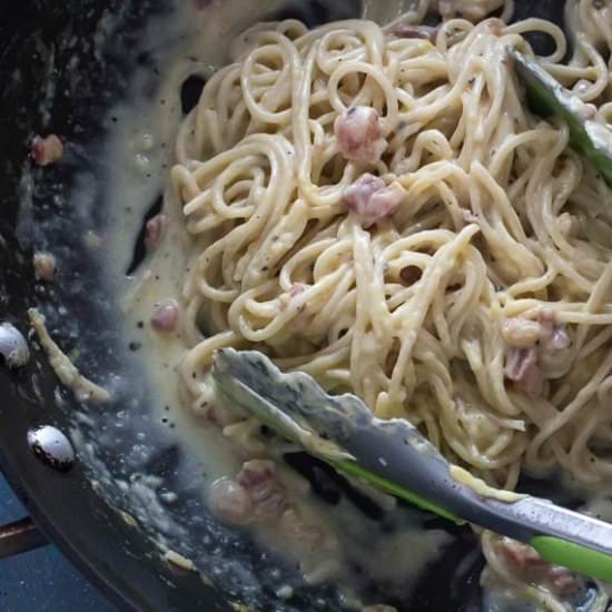Lemony Low FODMAP Carbonara
