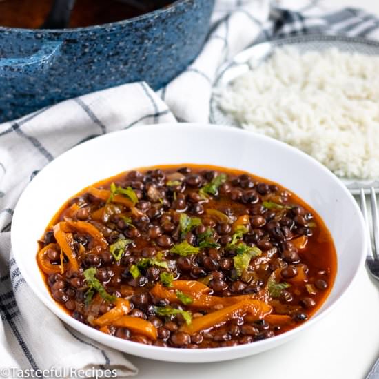 Caribbean-Style Stewed Pigeon Peas