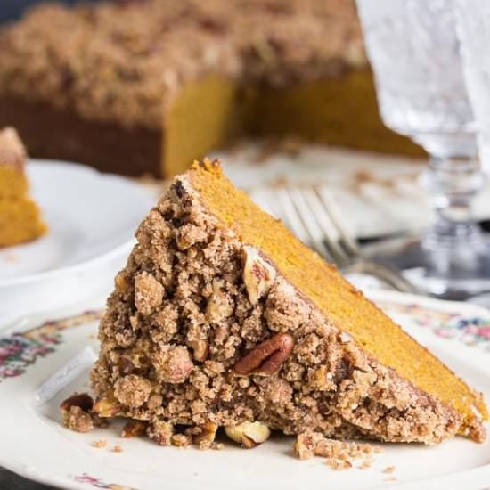 Pumpkin Gingerbread Streusel Coffee