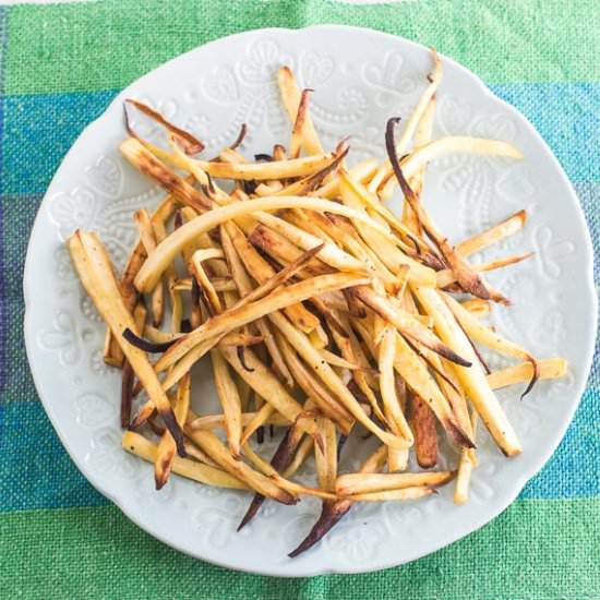 Oven-Baked Low FODMAP Parsnip Fries
