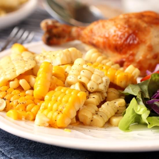 Make-Ahead Buttery Corn Off the Cob