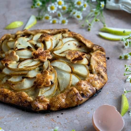 Pear and Blue Cheese Galette