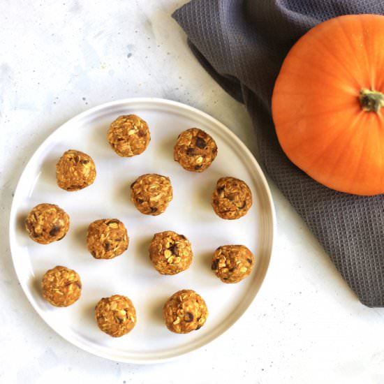 Customizable Pumpkin Energy Bites
