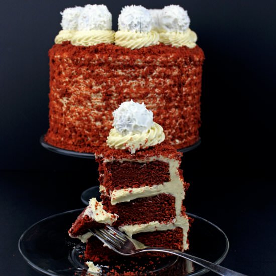 No Dye Red Velvet Cake