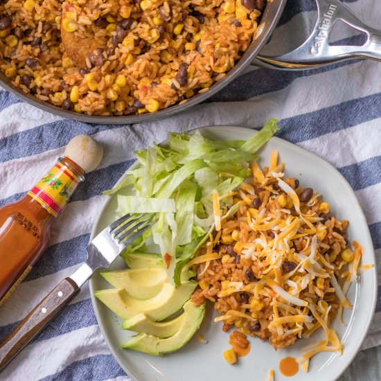mexican rice skillet