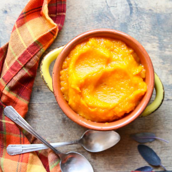 Mashed Roasted Butternut Squash