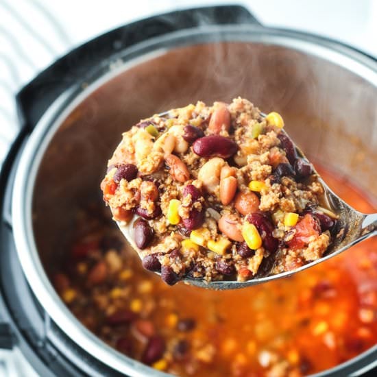 Vegetarian Instant Pot Taco Soup