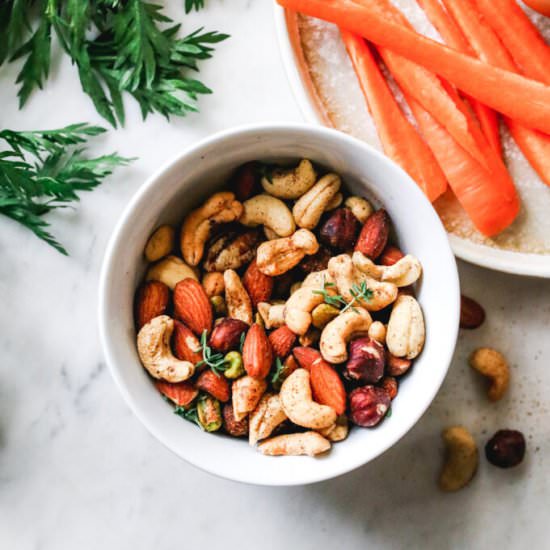 spiced nuts