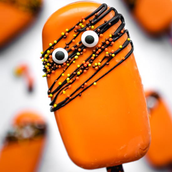 Halloween Cakesicles