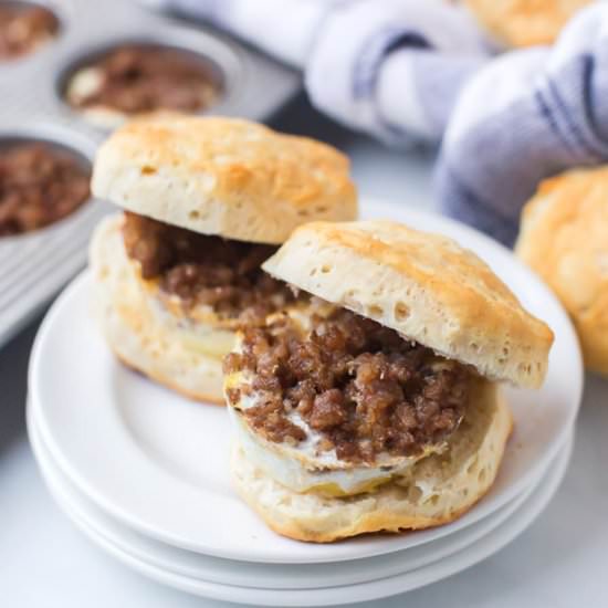 Breakfast Sandwiches for a Crowd
