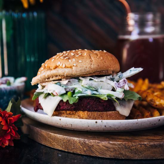 Autumn Veggie Burgers