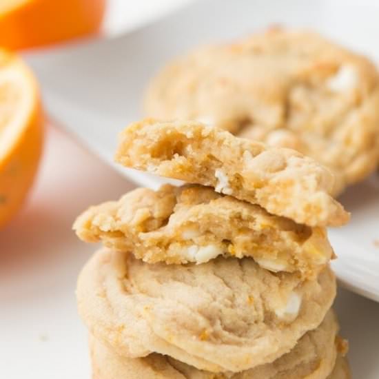ORANGE CREAMSICLE COOKIES