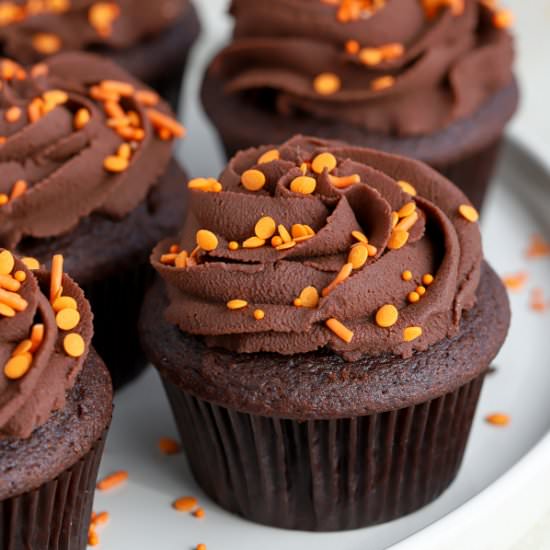 Chocolate Orange Cupcakes