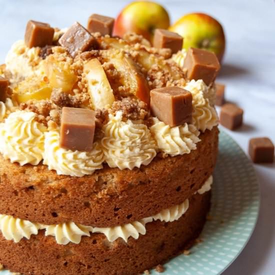 Apple Crumble Cake
