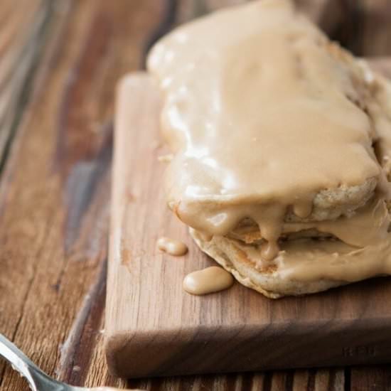 MAPLE BAR PANCAKES