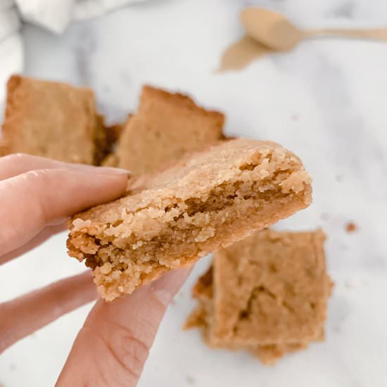 Brown Butter Tahini Blondies
