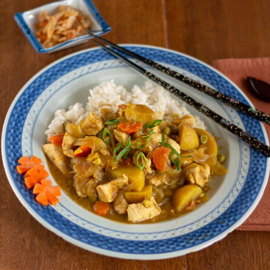 Japanese Curry Chicken From Scratch
