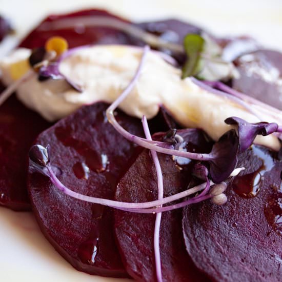 Roasted Beets w/ Horseradish Creme