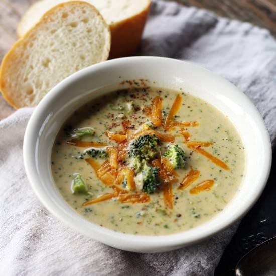 Broccoli Cheddar Soup